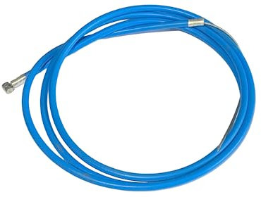 AARNAV FRONT REAR BMX MTB BIKE CYCLE BRAKE CABLES, Outer & INNER, Complete Brake Cable Set for Bicyle (Blue Rear Cable Set)