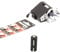 Ausgeknipst Batterieadapter als Ersatz für V74PX, 10LR54, BLR154 Batterien, 15V, inkl. 10x AG10 Knopfzellen