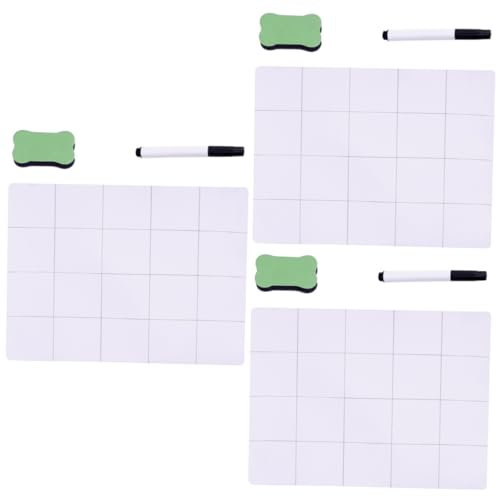 OSALADI 9 Stück 1 Kleinteile Magnetmatte Reparatur-pad Arbeit Weiß Magnetisch