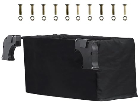 Dualoai Wagon Cart Hecktasche Wagon Cart Zubehör Oxford Tuch Wagon Aufbewahrungstasche für Camping, Schwarz