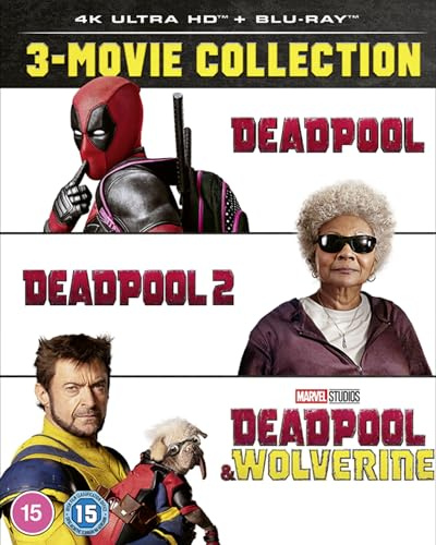Marvel Studio's Deadpool and Wolverine Triple Pack 4K UHD [Region Free]