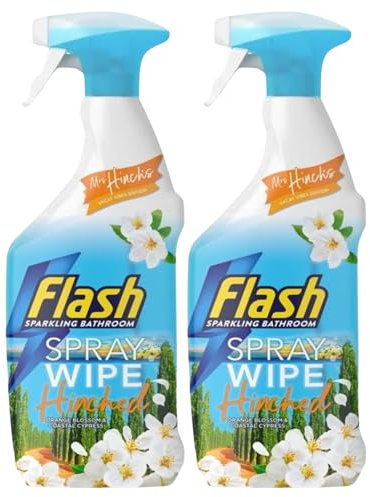 Flash Spray Wipe Hinched Mrs Hinch's Vacay Vibes Ltd Edition Orange Blossom & Coastal Cypress 800ml
