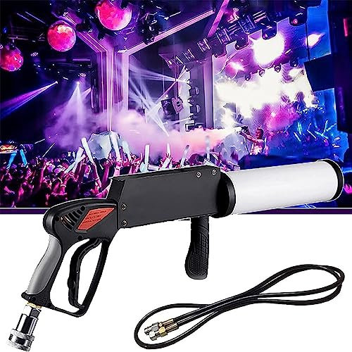 Co2-kanonen-nebelmaschine - Handheld-led-co2-nebelpistole Für Dj-Effekte-nebelmaschine Mit Rgb-misch-co2-sprühkanone, Perfekt Für Party-Nachtclubs