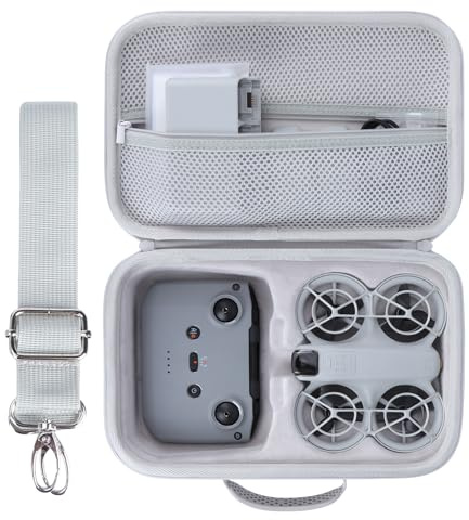 Peyyargo Hart Schutzhülle Kompatibel mit DJI Neo Mini Drohne, NOT Kompatibel mit DJI Neo 2 (Grau)