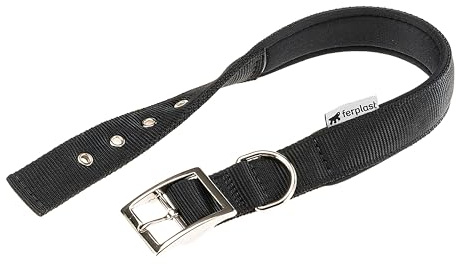 Collare cane cani nylon soffice imbottitura FERPLAST DAYTONA colori misure vari