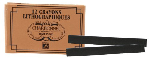 331135 Charbonnel - Box of 12 Lithography Crayons No. 5 (Soft)