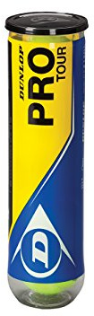 DUNLOP Tennisball Pro Tour, Gelb, One Size, 602201