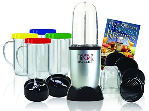 The Original Magic Bullet Deluxe (17 piece system) - Blender, Mixer & Food Processor (As Seen on High Street TV)
