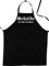 ShirtShop-Saar Schalke mit Leib und Seele; Städte Schürze (Latzschürze - Grillen, Kochen, Berufsbekleidung, Kochschürze), schwarz