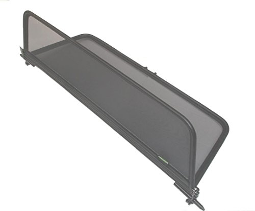 GermanTuningParts Windschott für Opel Astra H Twintop Cabriolet 2005-2010 - Klappbar - mit Schnellverschluss – Schwarz | Windabweiser | Windblocker | Wind Deflector