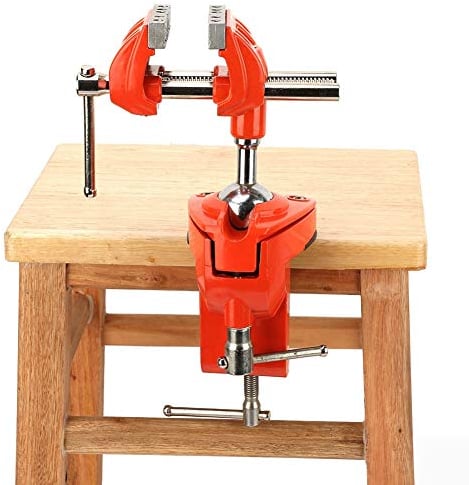 Tischschraubstock, Hobelbank Schraubstock, Mini 360 ° Drehbarer Schraubstock Mit Einstellbarer Backenbreite Von 70 Mm Schraubstock Tischklemme Für Werkbank Holzarbeiten