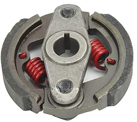 Hlyjoon Stroke Clutch Pad Schuhbaugruppe 2 Stroke Clutch Pad Passend für 43ccm 47ccm 49ccm Mini Motorrad Quad ATV Dirt Bike komplett montiert