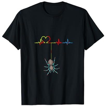 Spinne Geschenk Kostüm Vogelspinne Terrarium Spinnennetz T-Shirt