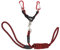 SM SunniMix Nylon RC Car Tow Rope Metal Hook :5 1:8 1:10 Scale RC Buggy auto Toy Hobby Model Replacement accessories, red