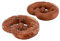 Klocke Dekorationsbedarf Naturgetreue Lebensmittel Attrappe – Künstliche Backwaren & Brot & Kleingebäck – Food Dummy/Plastikessen - Dekoration (Brezel - 2er Set - 11 cm)