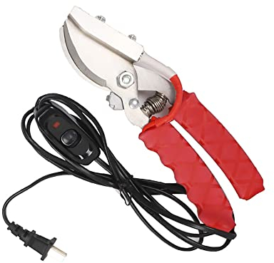 Jieotwice 220V 80W 370℃ Pince Coupe-queue électrique Chauffante et Non Sanglante Pince Coupe-queue pour Porcs, Moutons et Chèvres Outils Agricoles