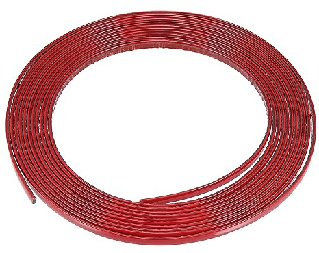 X AUTOHAUX Autotür Kantenschutz Streifen Rot 1pc Universell Kratzschutz