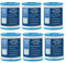 Aoyern Lot de 6 filtres Taille 2 pour 58383 - pour Filtre de Piscine pour 58383