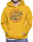 All+Every England World Football Stamp Men's Hooded Sweatshirt Gold