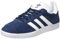 adidas Gazelle, Scarpe da Ginnastica Uomo, Collegiate Navy White Gold Metallic, 46 EU
