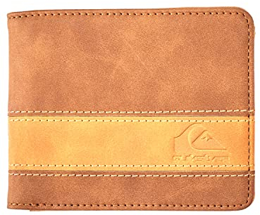 Quiksilver Reef Passage - Tri-Fold Wallet for Men - Dreifach faltbares Portemonnaie - Männer - M - Braun.
