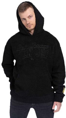 BENLEE Herren Kapuzensweatshirt Oversize Bonzo Black/Black S 190768