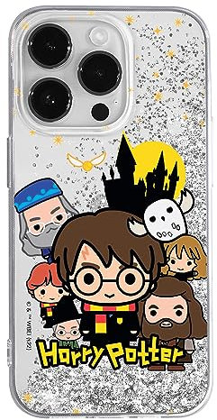 ERT GROUP Mobile Phone Case for Apple iPhone 14 Pro, Original and Officially Licensed Harry Potter Pattern Harry Potter 100, Perfectly Adapted to the Shape of the Mobile Phone, with Glitter Overflow