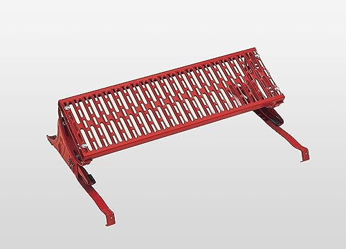PROREGAL Standrost | Dachleiter | Trittfläche 80x20cm | Rot