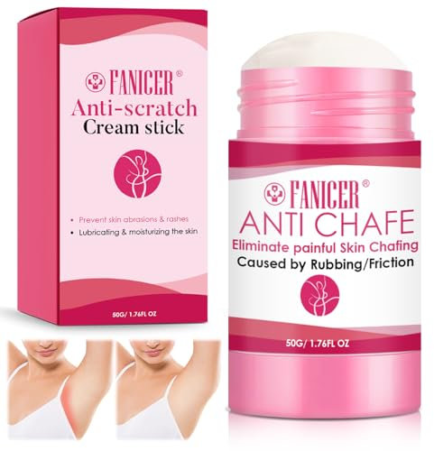 Anti-Scheuer-Stick,Anti-Wundreib-Stick,reduziert Reibungen und Hautreizungen,Stick gegen Wundscheuern,Skin Protection Stick,Schutz vor Hautabschürfungen(50g)