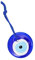 Lurrose 2St Teufels Auge wandverkleidung wand polsterung dekoanhänger anhänger handmade glucksbringer böse Perlen Autoanhänger Wohndeko zum Aufhängen hängende dekoration für auto Glas Blue