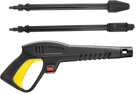 Idropulitrice Pistola Lancia Ugello Getto Pistola a Spruzzo d'Acqua Bacchetta Ugello Adatto for Lavor Lavorwash Bauker Vax Artigiano Generac Oleo-Mac(Jet and Turbo Lance)