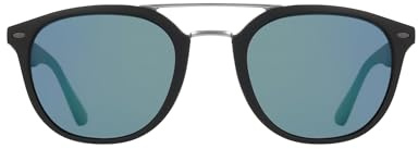 Columbia Unisex Adult Sunglasses C546SP FIRECAMP - Matte Black/Green Flash with Green Flash Mirror Lens