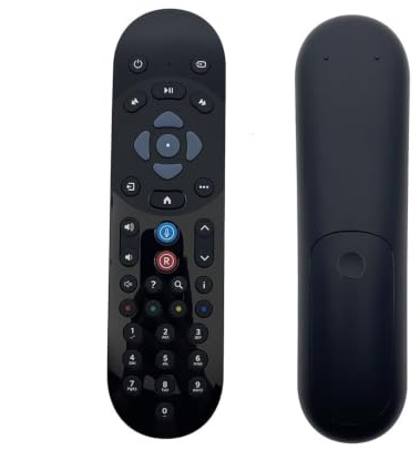 Telecomando vocale compatibile con Sky Q Box, TV, Mini e Silver Box, con funzione di ricerca vocale, nessuna programmazione richiesta.