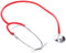 Timesco Ruby TD1-13-105 Stethoskop, Einzelkopf, Rot