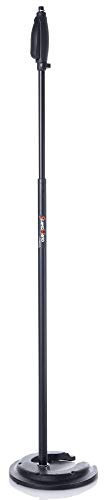 bespeco SH2RN - Asta microfonica dritta con base in ghisa impilabile