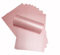 Carta decorativa fronte/retro Peregrina Majestic in rosa petalo perlaceo, effetto luccicante, 10 fogli A4 da 290 g/m^2