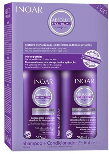 Inoar Absolut Speed Blonde Haarpflege-Set, 2 x 250 ml