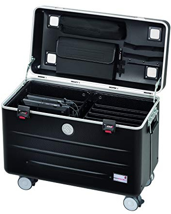 PARAT Case N10 Transport- und Ladestation für 15,6' Laptops, schwarz