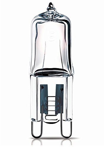 40w G9 Oven lamp Halogen Capsule for Use Within All Cookers. 240v. 300° Heat Tolerant Light Bulb