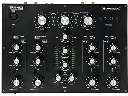 Omnitronic 10355930 4-Channel Analog Rotary Mixer