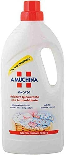 6x Amuchina bucato 1 L hygienische Wäscheentfernen entfernen Sie Bakterien