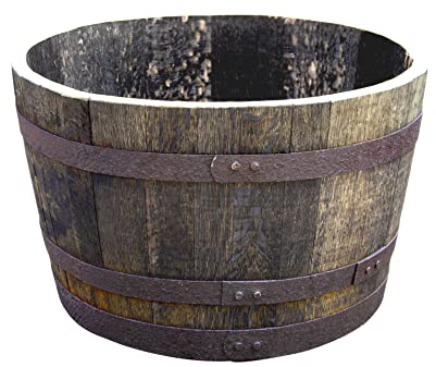 Temesso Halbes Fass aus original einem schottischen Whiskyfass (Oberfläche geölt)