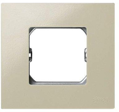 CABLEPELADO Marco compacto para 1 elemento Simon 27 Play Beige