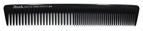 Jäneke Haarschneide-Kamm 55814 Carbon-Kamm 19,5 cm (antistatisch) Haarkamm weite + extra-grobe Zahnung (814)