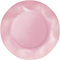 Zeus Party Piatti Grandi Carta Plastificata Tinta Unita con Bordi Ondulati 28cmm (Rosa)