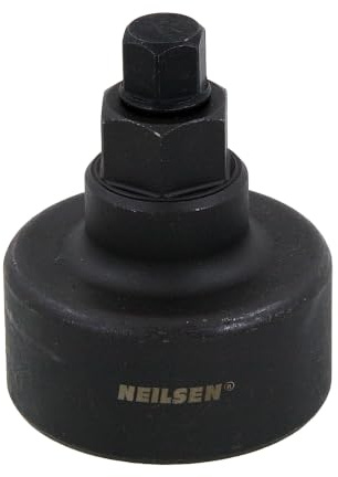 Neilsen CT5469 Fuel Pump Sprocket Socket - 15mm Hex Drive with 24mm Hex Retainer, Ideal for Removing High Pressure Fuel Pump, Compatible with VAG 1.4 1.6 and 2.0L TDi Engines