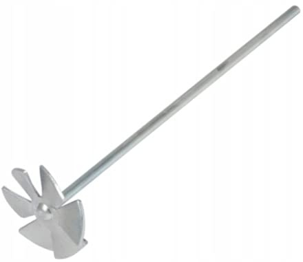 KUBALA 1232 MISCHER AUS VERZINKTEM STAHL FÜR MASS. IDEAL ZUM MISCHEN VON EPOXID-FUGEN. ABMESSUNGEN 75X300MM 8MM