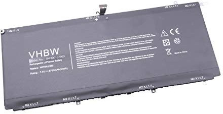 vhbw Batería Recargable Compatible con HP Spectre 13-3018CA Ultrabook, 13-3090EZ Ultrabook Notebook (6750 mAh, 7,5 V, polímero de Litio)