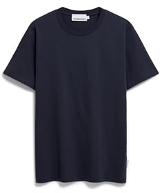 ARMEDANGELS Herren Regular T-Shirt aus Bio-Baumwolle JAAMES Regular Fit Night Sky L