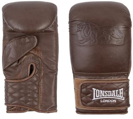 Lonsdale Boxsackhandschuhe aus Leder Vintage Bag Gloves
